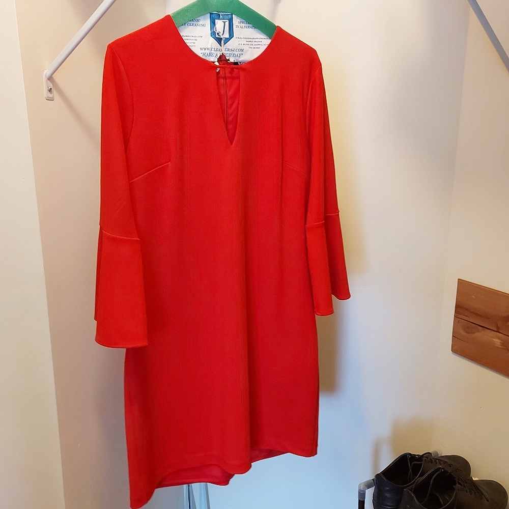 Red Express dress, Size medium